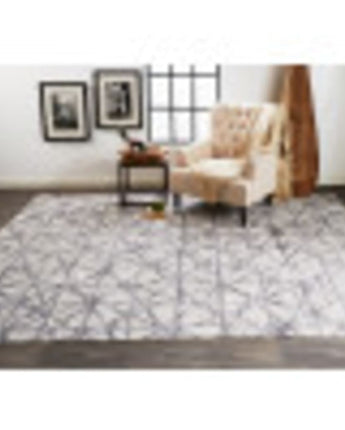 Vivien architectural hand-knot wool - Area Rugs